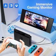 V2COM A0L1 FHD Portable Monitor For Laptop/Gaming With Speaker 12.3inch
