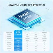 MeLE PC Quieter 4C (2023) Mini Desktop - Intel N100 / 128GB EMMC / 8GB RAM / Shared Intel UHD Graphics / Windows 11 Pro / Black - [N100]