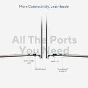 Asus Zenbook S 13 OLED (2024) AI PC - 1st Series / Intel Core Ultra 7-155U / 13.3inch 3K / 1TB SSD / 16GB RAM / Shared Intel Graphics / Windows 11 Home / English & Arabic Keyboard / Basalt Grey / Middle East Version - [UX5304MA-OLEDU7G]