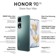 Honor 90 512GB Emerald Green 5G Smartphone + X5e Earbuds