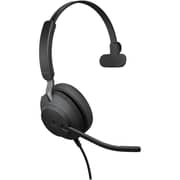Jabra Evolve2 40 SE 24189-899-999 Wired On Ear Headset Black