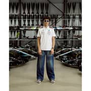 Mercedes Benz AMG Petronas F1 2024 Team Polo White Extra Extra Large