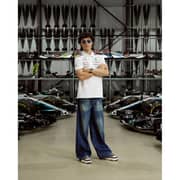 Mercedes Benz AMG Petronas F1 2024 Team Polo White Extra Extra Large