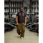 Mercedes Benz AMG Petronas F1 2024 Team Driver T-Shirt Black Large