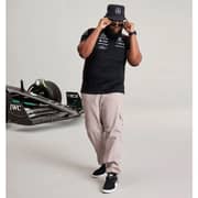 مرسيدس بنز MAPF1 RP تيشيرت بولو لون أسود مقاس كبير