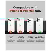 Raegr Edge Armor Case Silver iPhone 15 Pro Max