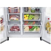 LG Side By Side Refrigerator 647 Litres GR-B267SLWL