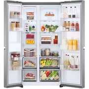 LG Side By Side Refrigerator 647 Litres GR-B267SLWL