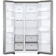 LG Side By Side Refrigerator 647 Litres GR-B267SLWL