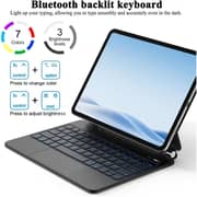 Protect Magnetic Keyboard Case With Trackpad Grey iPad 10.9/11Inch