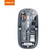 Recci Space Capsule Wireless Mouse , Black - RCS-M01