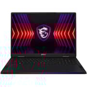 MSI RAIDER 18 HX A14VIG Gaming (2024) Laptop - 14th Gen / Intel Core i9-14900HX / 18inch UHD+ / 2TB SSD / 64GB RAM / 16GB NVIDIA GeForce RTX 4090 Graphics / Windows 11 Home / English & Arabic Keyboard / Core Black / Middle East Version