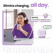 Ugreen GaN Charger Purple