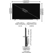 Skyworth 55SUF9550P QLED 4K UHD Google Television 55inch (2024 Model)
