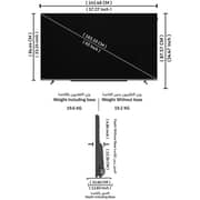 Skyworth 65SUF9550P QLED 4K UHD Google Television 65inch (2024 Model)