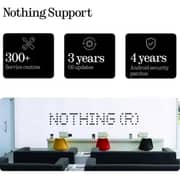 نوثينج هاتف (2a) هاتف ذكي أسود يدعم تقنية 5G بسعة 256 جيجا