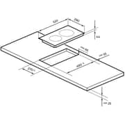 Millen Built-in Ceramic Hob 30cm - MEH301BL