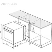 Millen Built In Electric Oven MEO6001WH