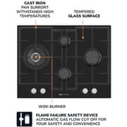 Millen Built In Gas Hob MGHG6502BL