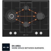 Millen Built In Gas Hob MGHG6502BL