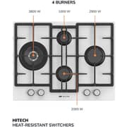Millen Built In Gas Hob MGHG6502WH