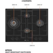 Millen Built In Gas Hob MGHG6503BL