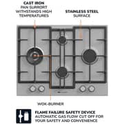 Millen Built In Gas Hob MGH6501IX