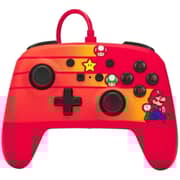PowerA Enhanced Speedster Mario Nintendo Switch Controller 3m Red