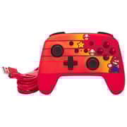 PowerA Enhanced Speedster Mario Nintendo Switch Controller 3m Red