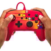 PowerA Enhanced Speedster Mario Nintendo Switch Controller 3m Red