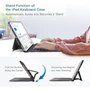 E-Den Wireless Keyboard Case Black