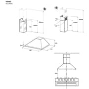 Electrolux Built In Chimney Hood ECC9151S