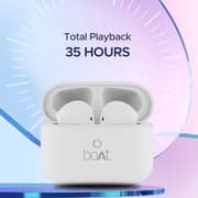 Boat Airdopes Alpha True Wireless Earbuds Swedish White
