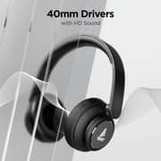 Boat Rockerz 450 Wireless Over Ear Headset Luscious Black