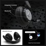 Boat Rockerz 450 Wireless Over Ear Headset Luscious Black