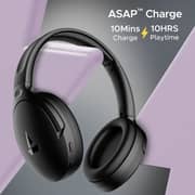 Boat Rockerz 551 Wireless Over Ear Headset Stellar Black