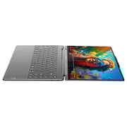 Lenovo Yoga 9 2-in-1 14IMH9 Convertible (2024) AI PC - 1st Series / Intel Core Ultra 7-155H / 14inch 4K / 1TB SSD / 16GB RAM / Shared Intel Arc Graphics / Windows 11 Home / English & Arabic Keyboard / Luna Grey / Middle East Version - [83AC000JAX]