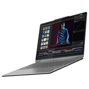 Lenovo Yoga 9 2-in-1 14IMH9 Convertible (2024) AI PC - 1st Series / Intel Core Ultra 7-155H / 14inch 4K / 1TB SSD / 16GB RAM / Shared Intel Arc Graphics / Windows 11 Home / English & Arabic Keyboard / Luna Grey / Middle East Version - [83AC000JAX]