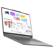 Lenovo Yoga 9 2-in-1 14IMH9 Convertible (2024) AI PC - 1st Series / Intel Core Ultra 7-155H / 14inch 4K / 1TB SSD / 16GB RAM / Shared Intel Arc Graphics / Windows 11 Home / English & Arabic Keyboard / Luna Grey / Middle East Version - [83AC000JAX]