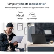 Asus Vivobook S 14 OLED (2024) AI PC - 1st Series / Intel Core Ultra 7-155H / 14inch WUXGA / 1TB SSD / 16GB RAM / Shared Intel Arc Graphics / Windows 11 Home / English & Arabic Keyboard / Mist Blue / Middle East Version - [S5406MA-OLEDU711WU]