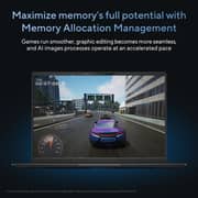 Asus Vivobook S 14 OLED (2024) AI PC - 1st Series / Intel Core Ultra 7-155H / 14inch WUXGA / 1TB SSD / 16GB RAM / Shared Intel Arc Graphics / Windows 11 Home / English & Arabic Keyboard / Mist Blue / Middle East Version - [S5406MA-OLEDU711WU]