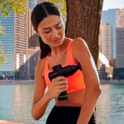 Hyperice Go 2 Ultra-Lightweight Handheld Massager – Compact & Travel-Friendly (Black)