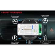 Honeywell Zest Magsafe Phone Mount Car Charger Black