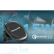 Honeywell Zest Magsafe Phone Mount Car Charger Black