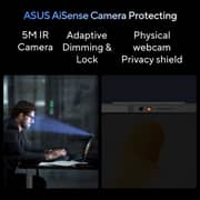 Asus Vivobook Pro 15 OLED (2024) AI PC - 1st Series / Intel Core Ultra 9-185H / 15.6inch 3K / 1TB SSD / 24GB RAM / 8GB NVIDIA GeForce RTX 4060 Graphics / Windows 11 Home / English & Arabic Keyboard / Earl Grey / Middle East Version - [N6506MV-MA004W]