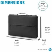 HP Laptop Sleeve Black 15Inch + 6VY95AA X200 Mouse