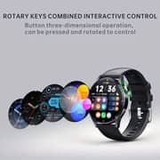 E-Den 36.3mm AMOLED Display, Fitness Tracking, Smartwatch, Assorted