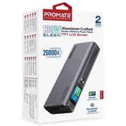 Promate Power Bank 20000mAh Grey Titan-130