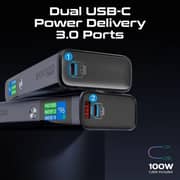 Promate Power Bank 20000mAh Grey Titan-130