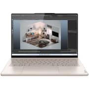 Lenovo Slim 9 14IAP7 (2022) Laptop - 12th Gen / Intel Core i7-1280P / 14inch 4K / 1TB SSD / 32GB RAM / Shared Intel Iris Xe Graphics / Windows 11 Home / English Keyboard / Oatmeal / International Version - [82T10004US]